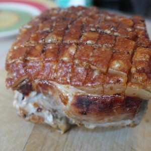 Pork roasting